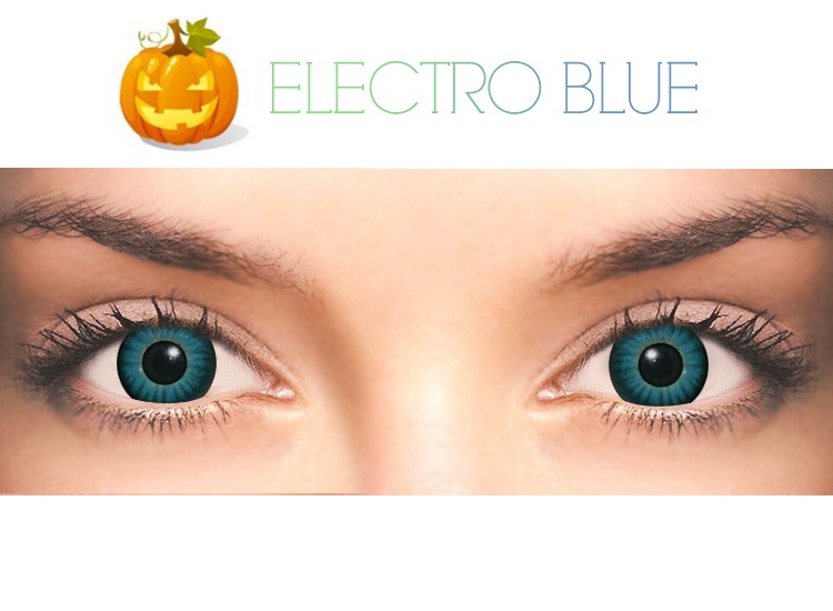 Electro blue contacts 